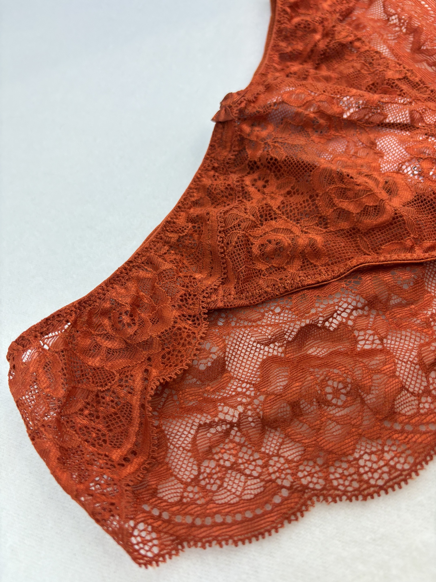Intimissimi Lyra Lace – koronkowe figi Spicy Orange - obrazek 3