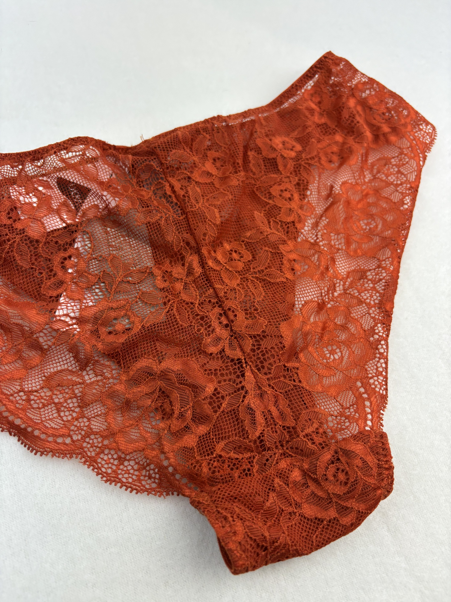 Intimissimi Lyra Lace – koronkowe figi Spicy Orange - obrazek 6