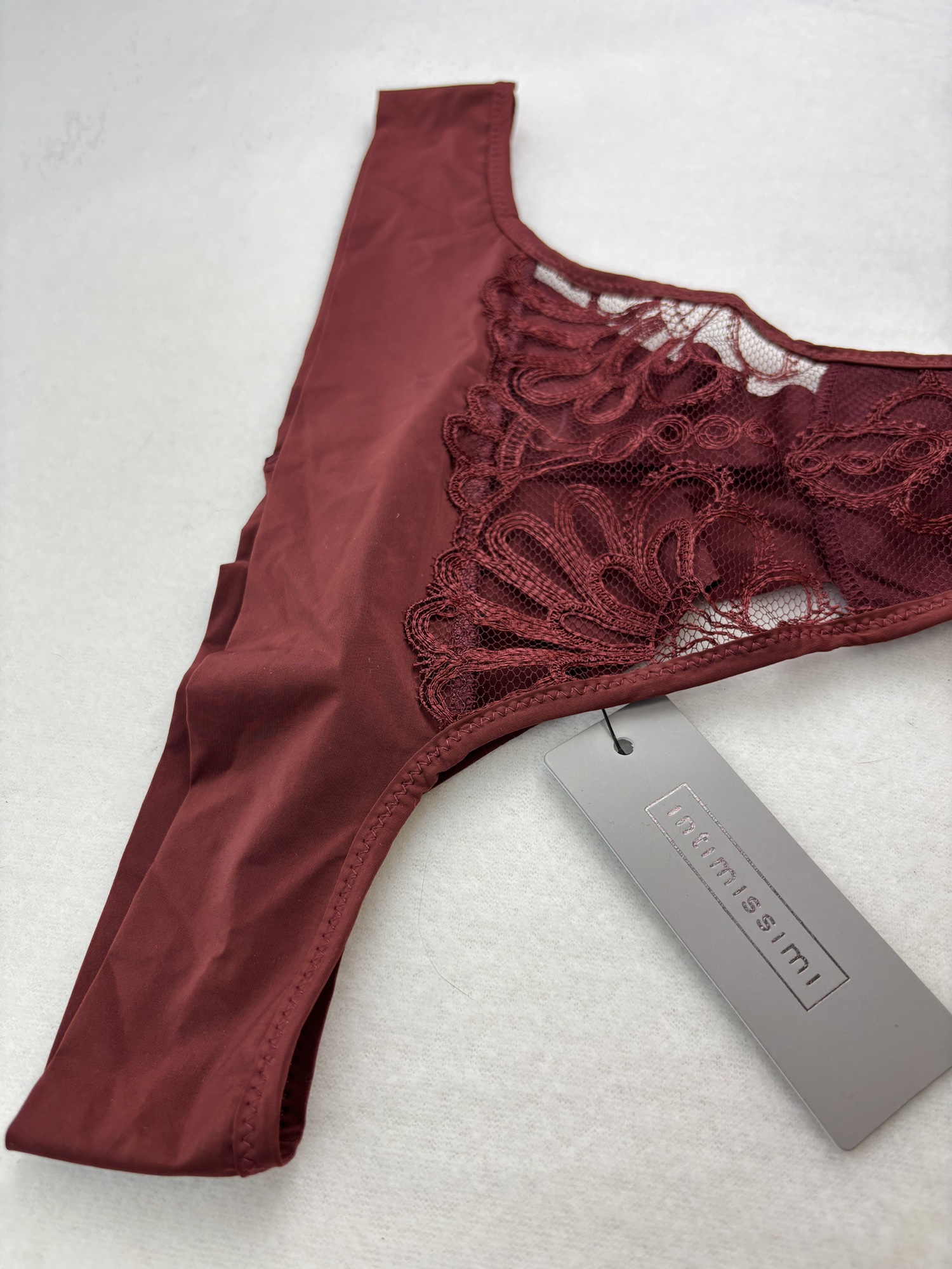 Intimissimi Romantic Life – brazyliany Dark Red - obrazek 3