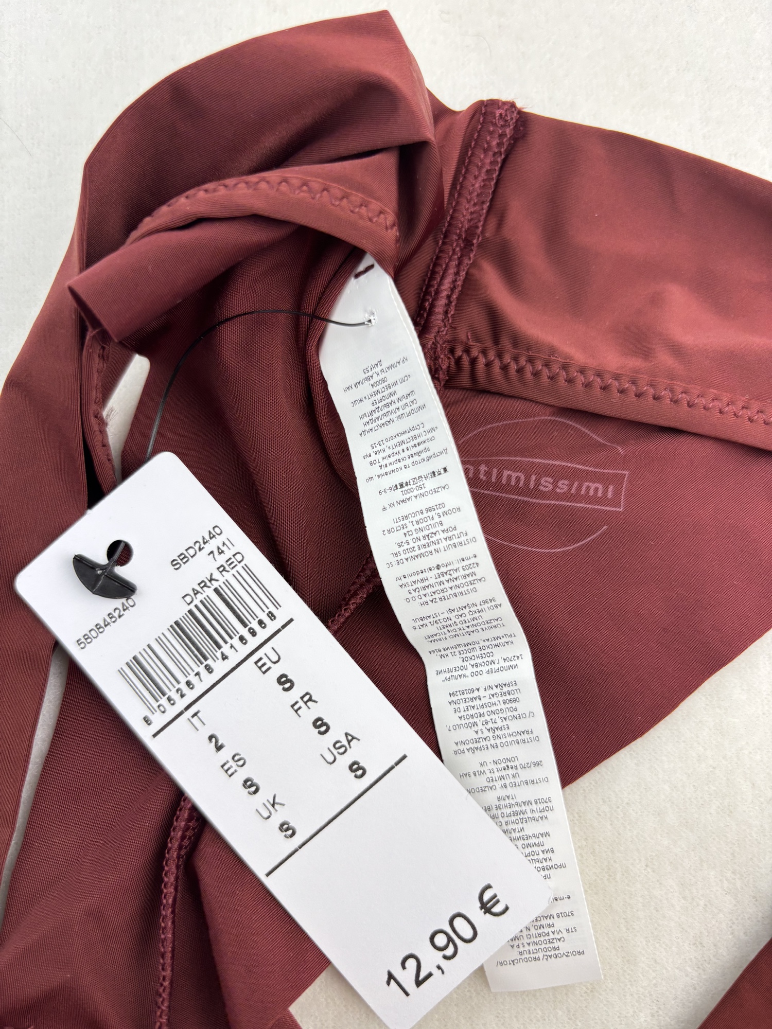 Intimissimi Romantic Life – brazyliany Dark Red - obrazek 8